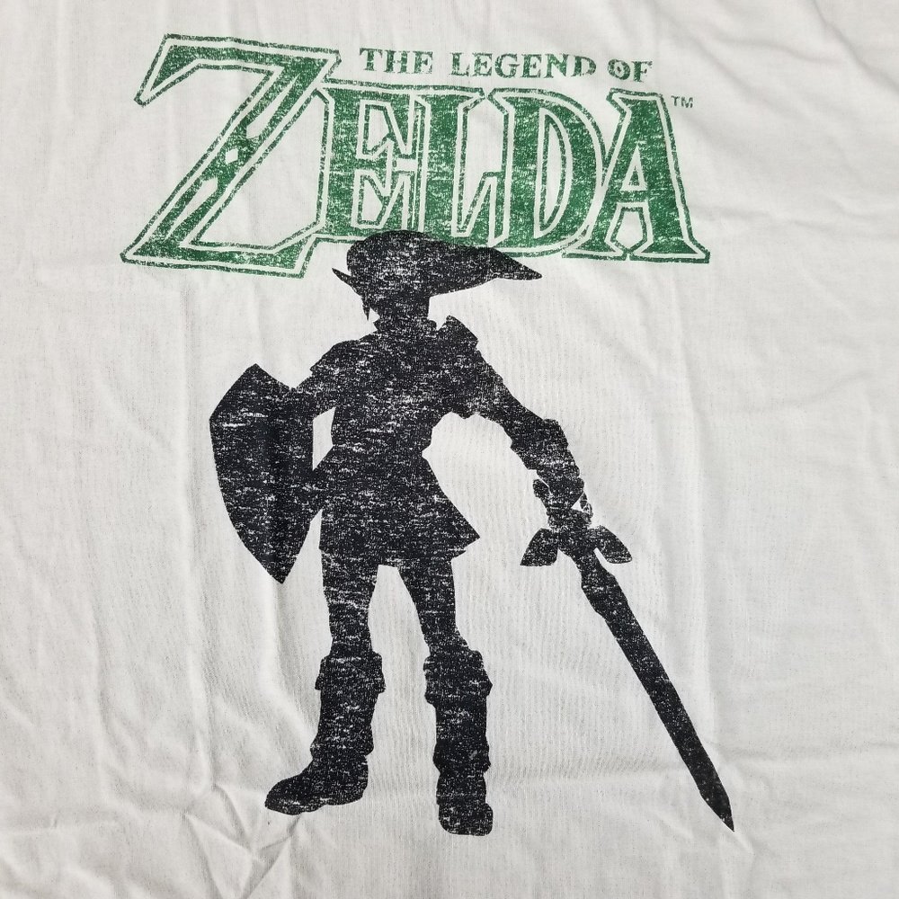 The Legend Of Zelda Link Silhouette Licensed NES